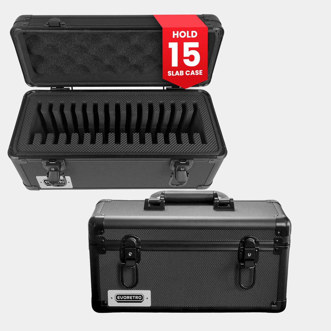 15 slabs metal case