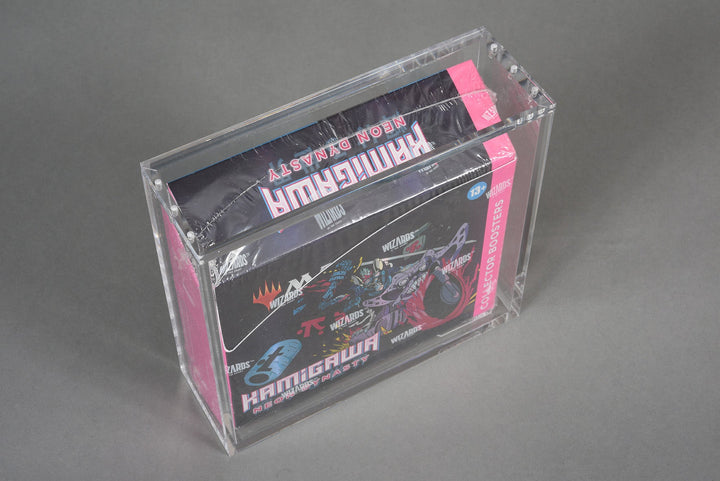 Magnetic Acrylic Display Case for MTG Universes Beyond: Final Fantasy Collector Boosters Box