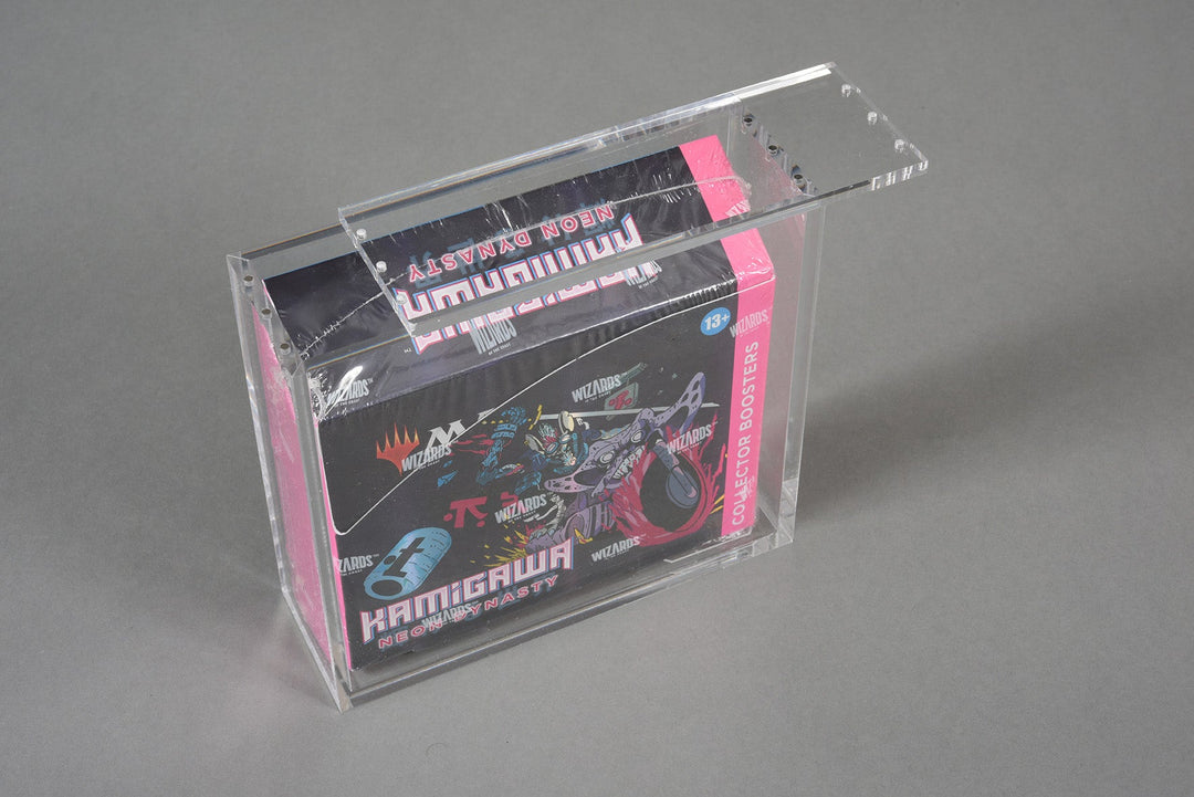 Magnetic Acrylic Display Case for MTG Universes Beyond: Final Fantasy Collector Boosters Box