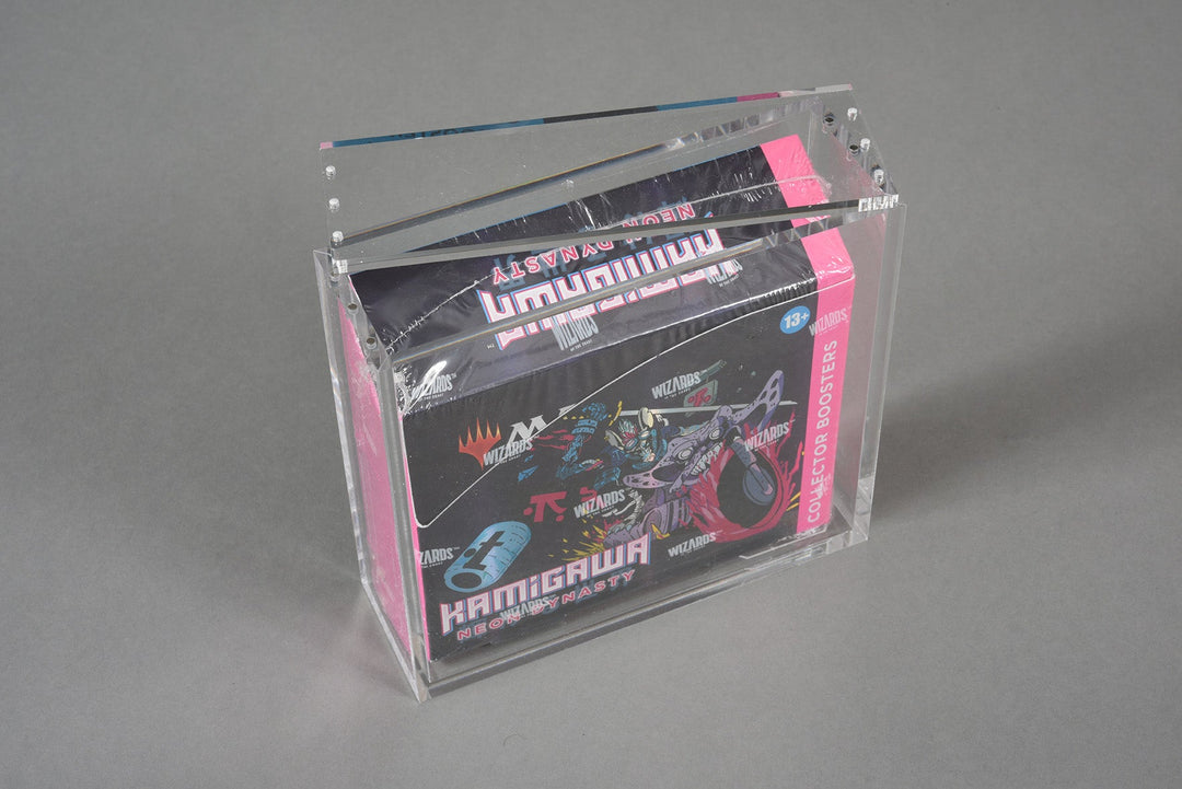 Magnetic Acrylic Display Case for MTG Universes Beyond: Final Fantasy Collector Boosters Box