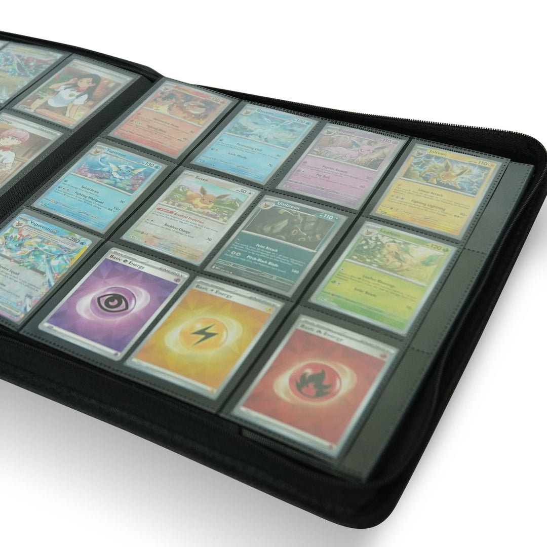 EVORETRO 4x3 trading card binder filled with cards display album storage