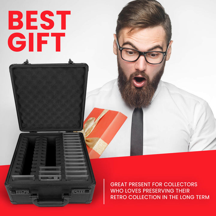 Protective 3-row case for organizing PSA and BGS graded cards – EVORETRO best gift
