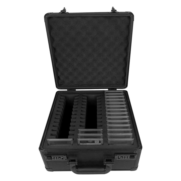 Protective 3-row case for organizing PSA and BGS graded cards – EVORETRO opened