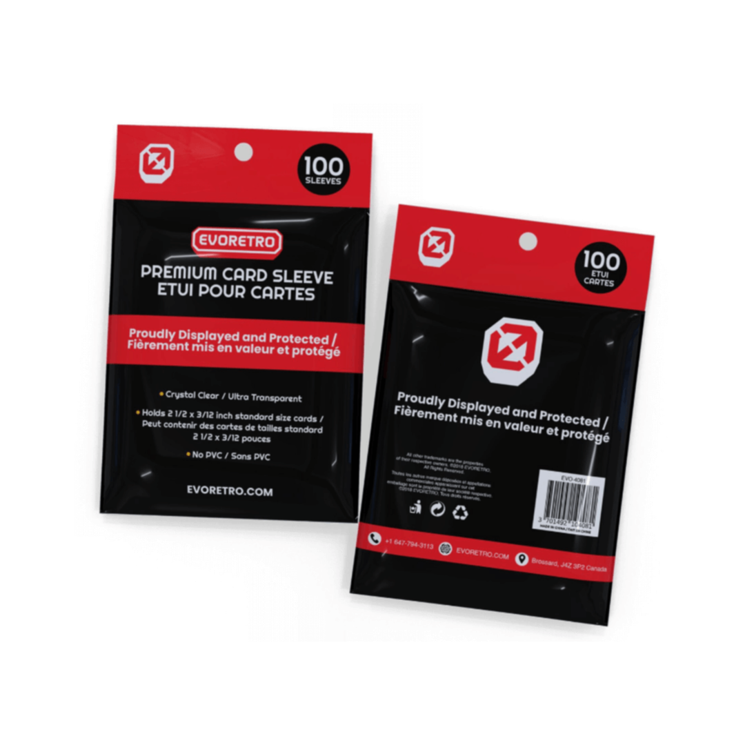 EVORETRO Card Sleeves for Pokemon or Sport Card Penny Sleeves