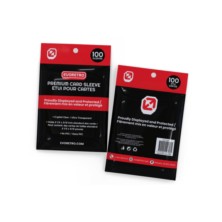 EVORETRO Card Sleeves for Pokemon or Sport Card Penny Sleeves
