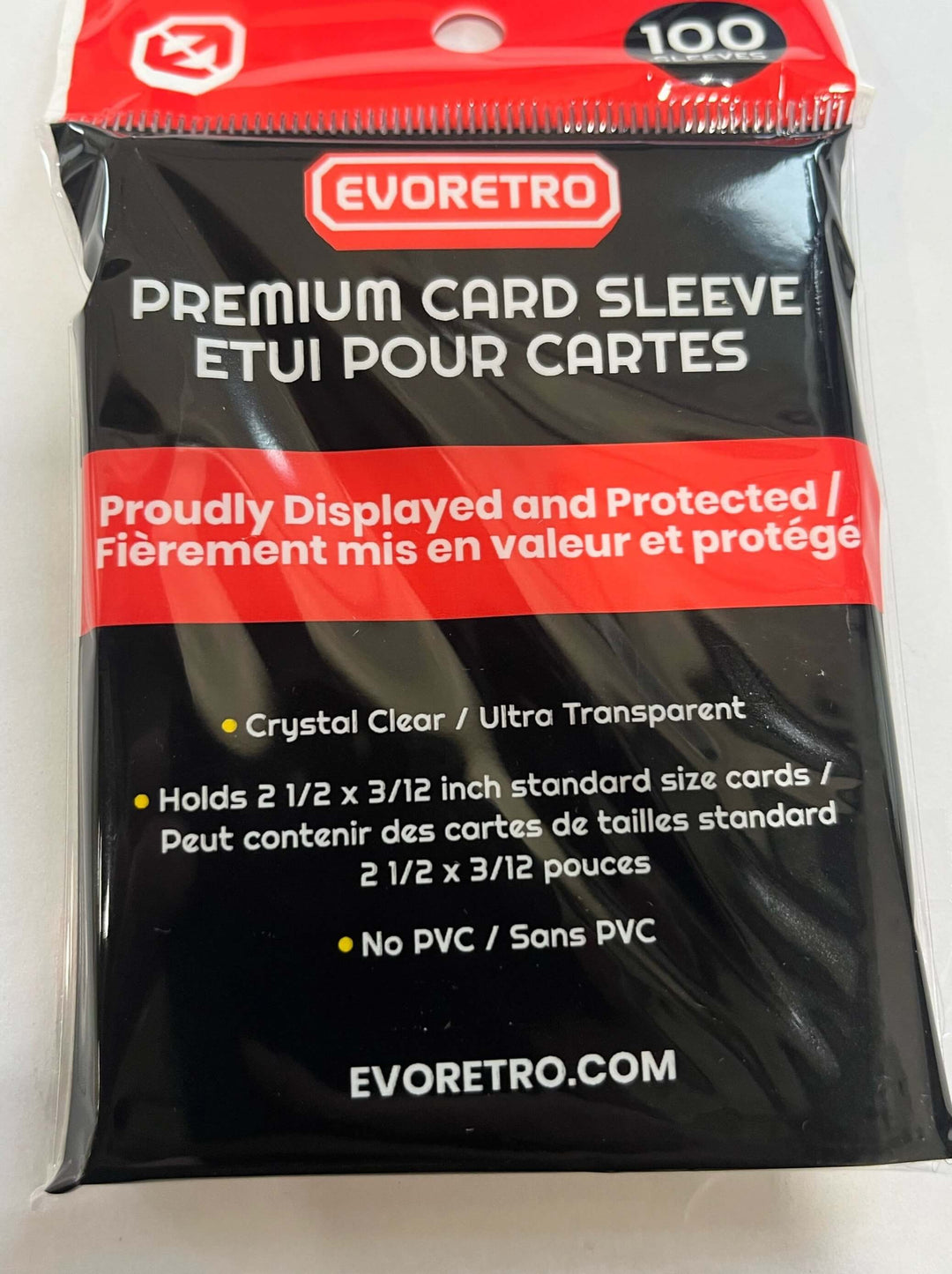 Premium card sleeves for trading cards – protective TCG card sleeves – EVORETRO