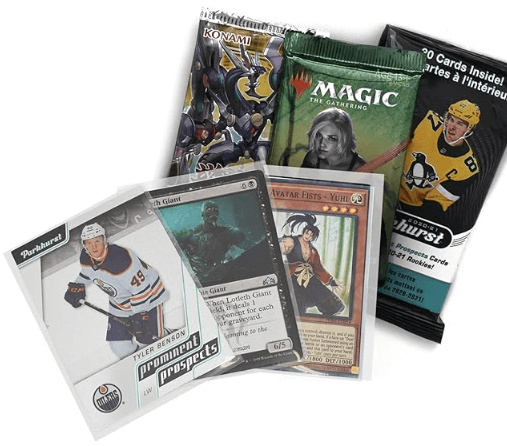 Premium card sleeves for trading cards – protective TCG card sleeves – EVORETRO magic