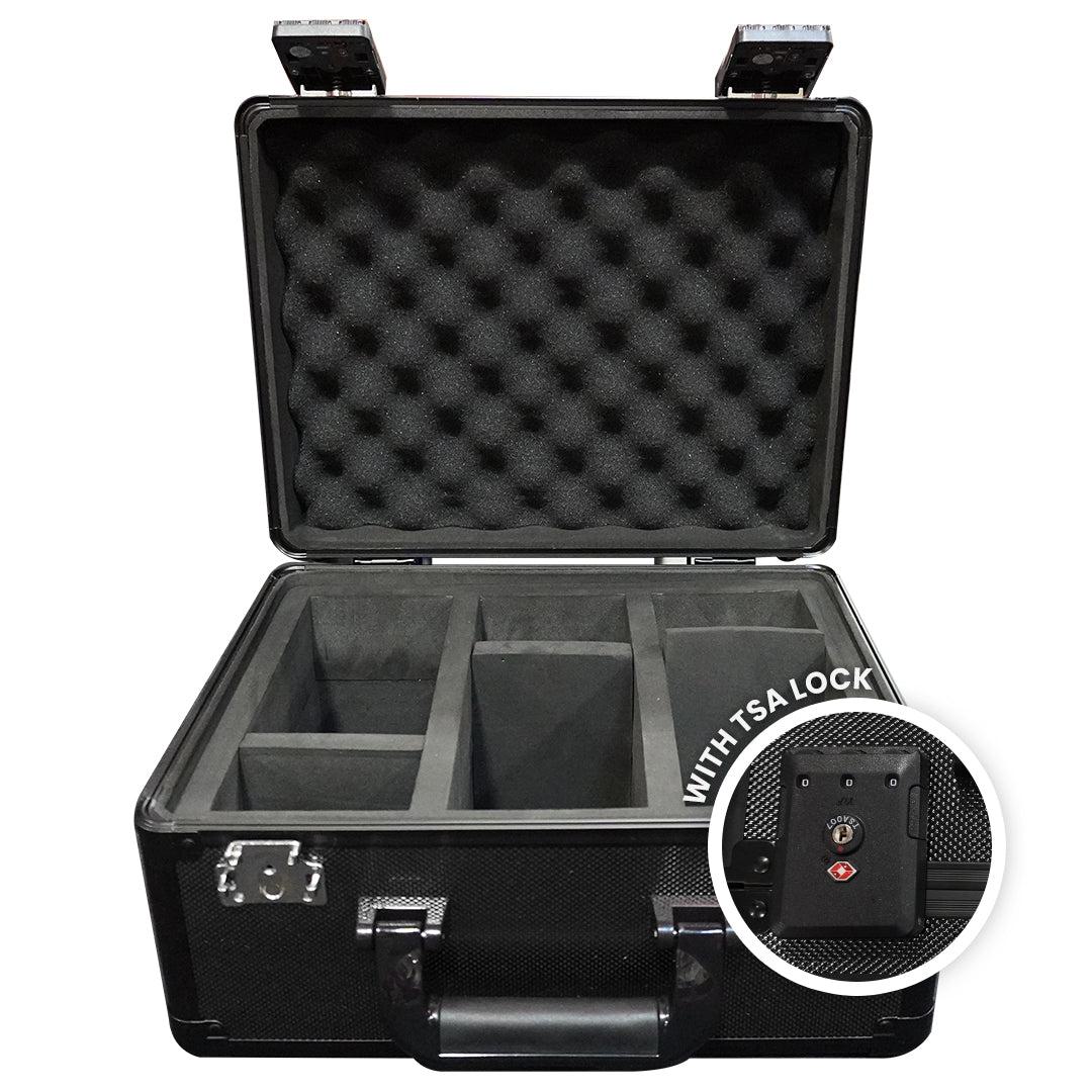 aluminum graded card storage box tsa lock