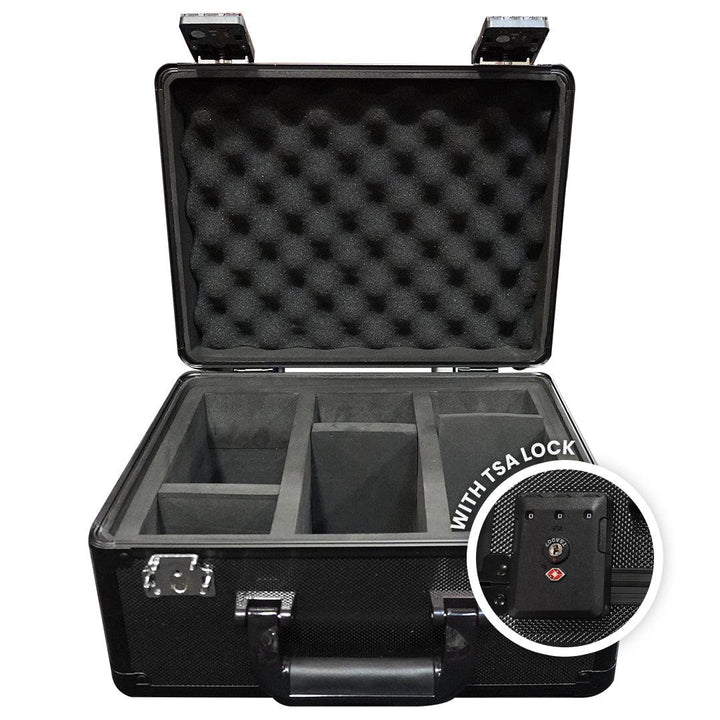aluminum graded card storage box tsa lock