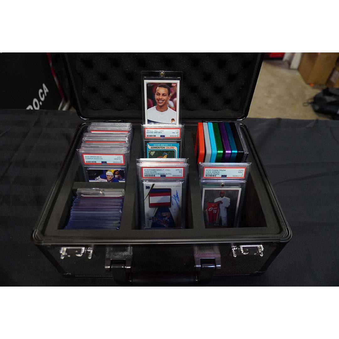 aluminum graded card storage box tsa lock