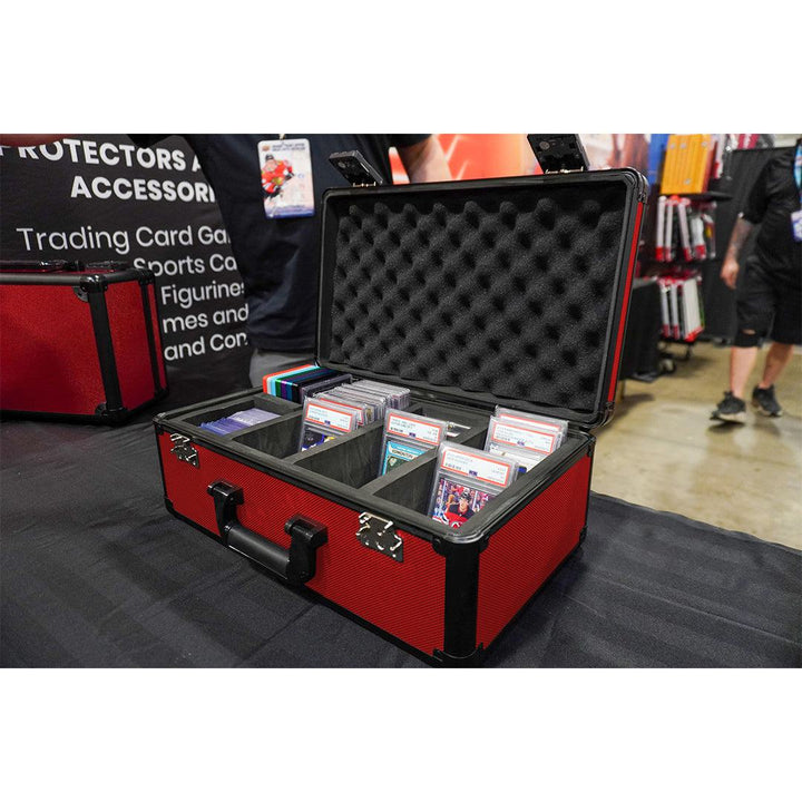 aluminum graded card storage box tsa lock