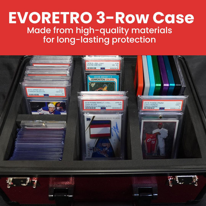 aluminum graded card storage box tsa lock