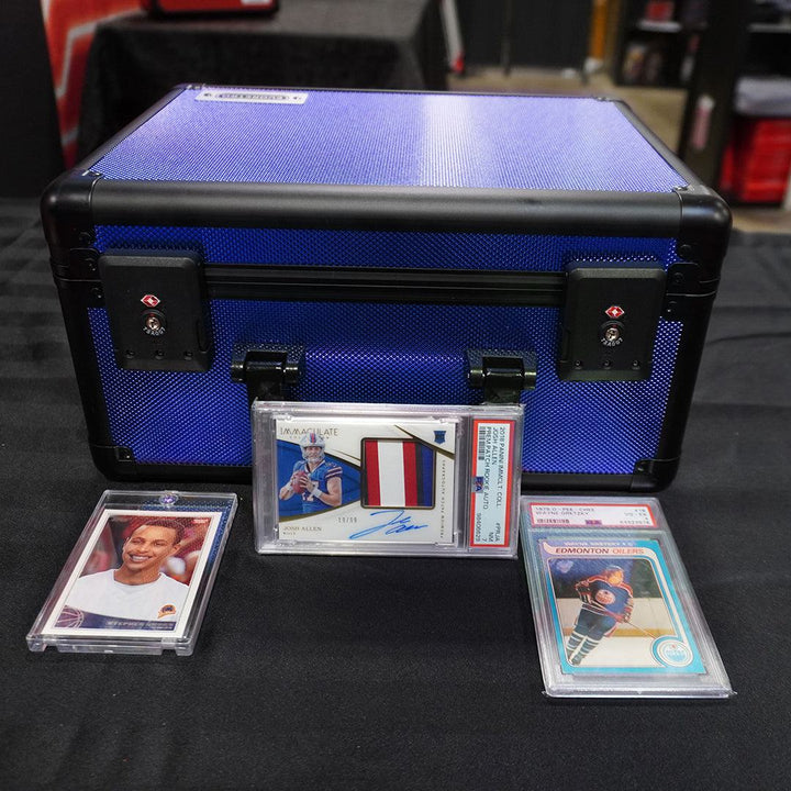 aluminum graded card storage box tsa lock