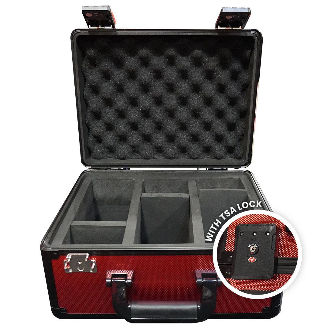 aluminum graded card storage box tsa lock