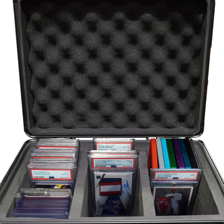 aluminum graded card storage box tsa lock