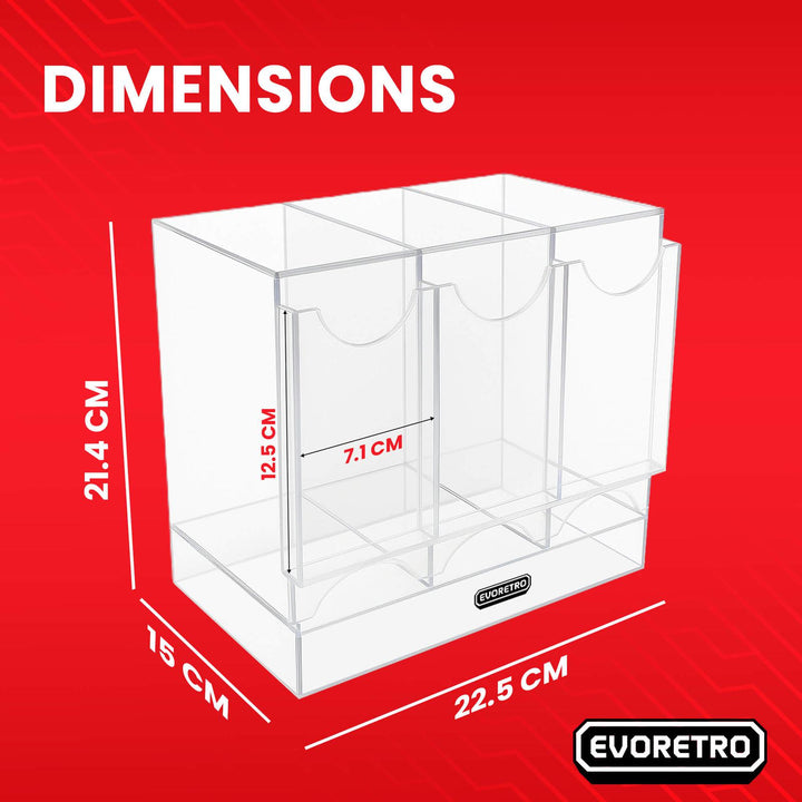 booster pack acrylic display stand