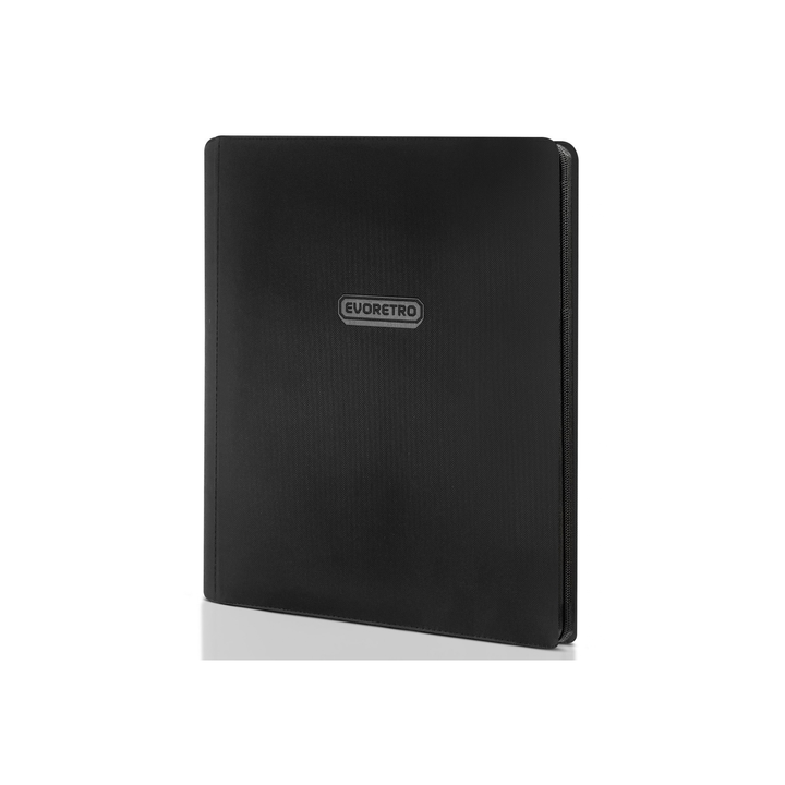 EVORETRO 9-Pocket Zip-Up Trading Card Zipper Binder for 360 cards