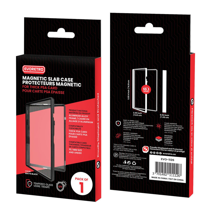 magnetic psa card case