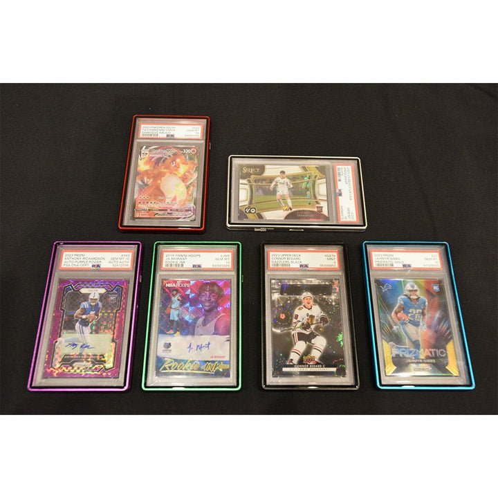 magnetic psa card case
