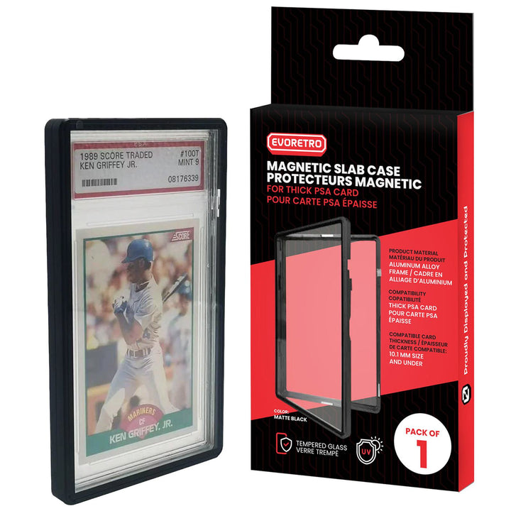 magnetic psa card case