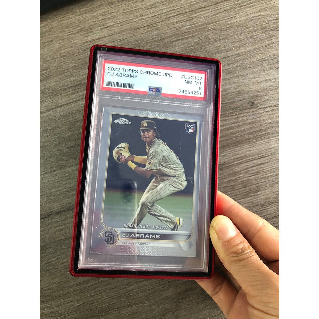 magnetic psa card case