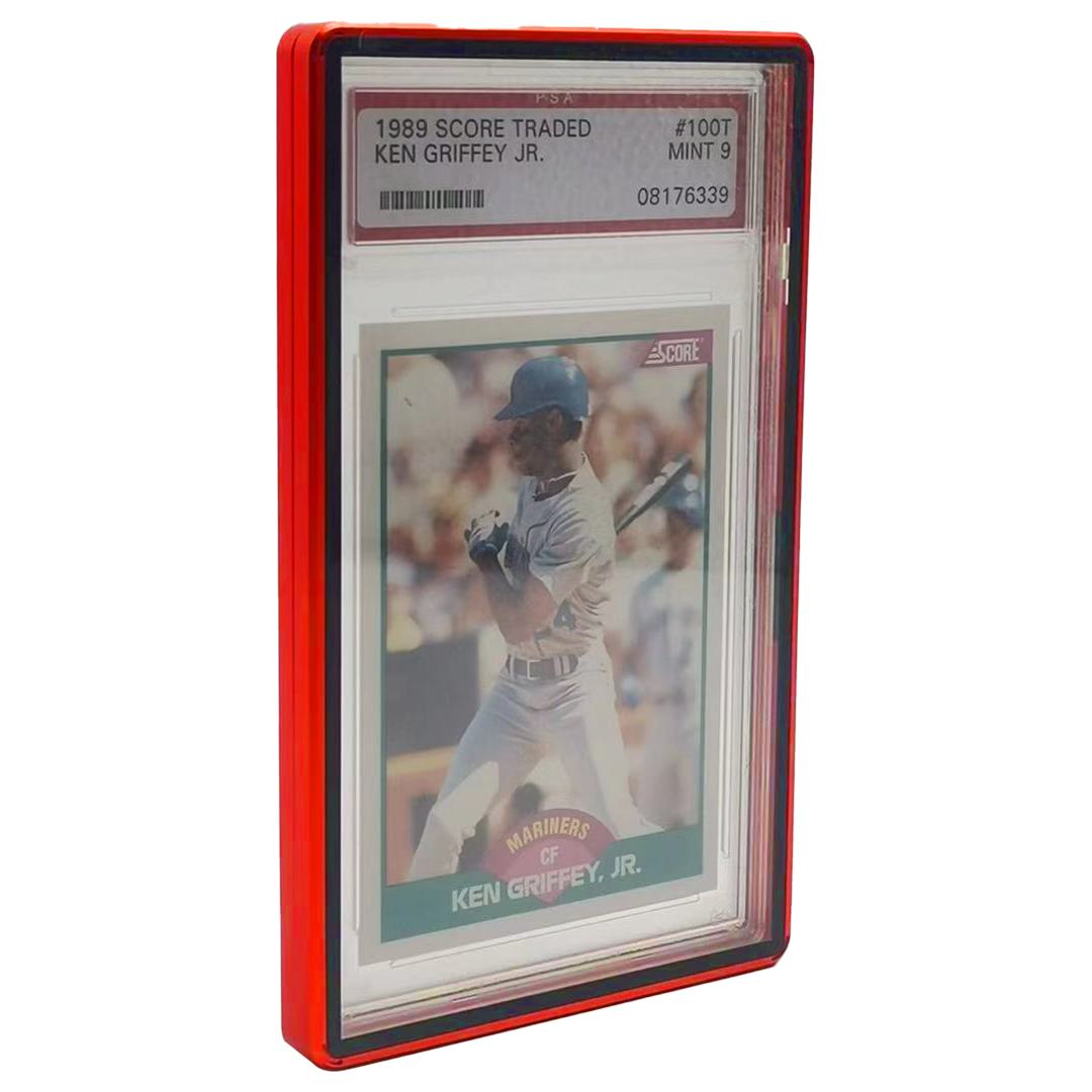 magnetic psa card case