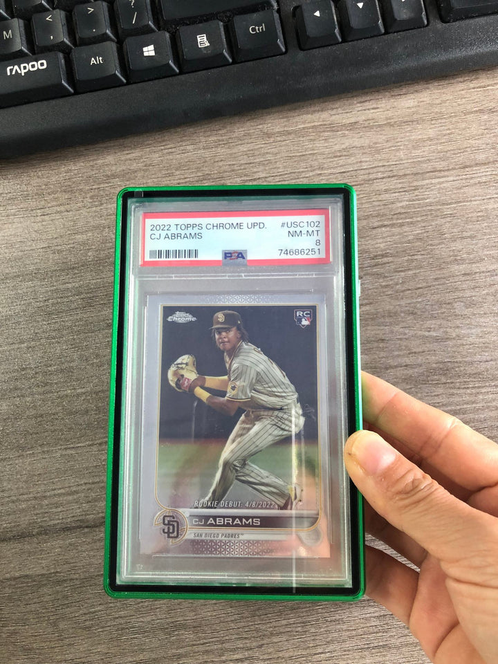magnetic psa card case