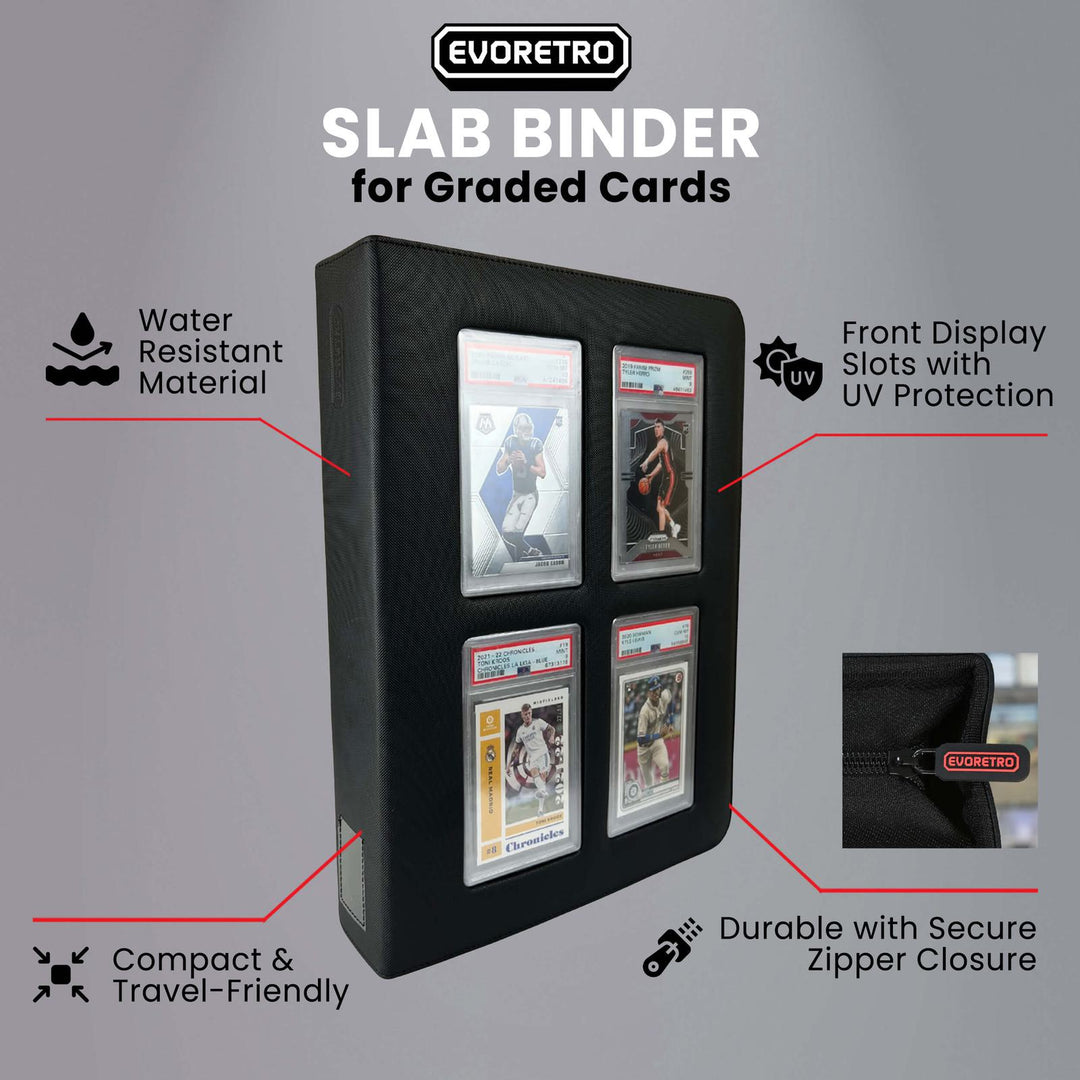 slab binder for graded cards