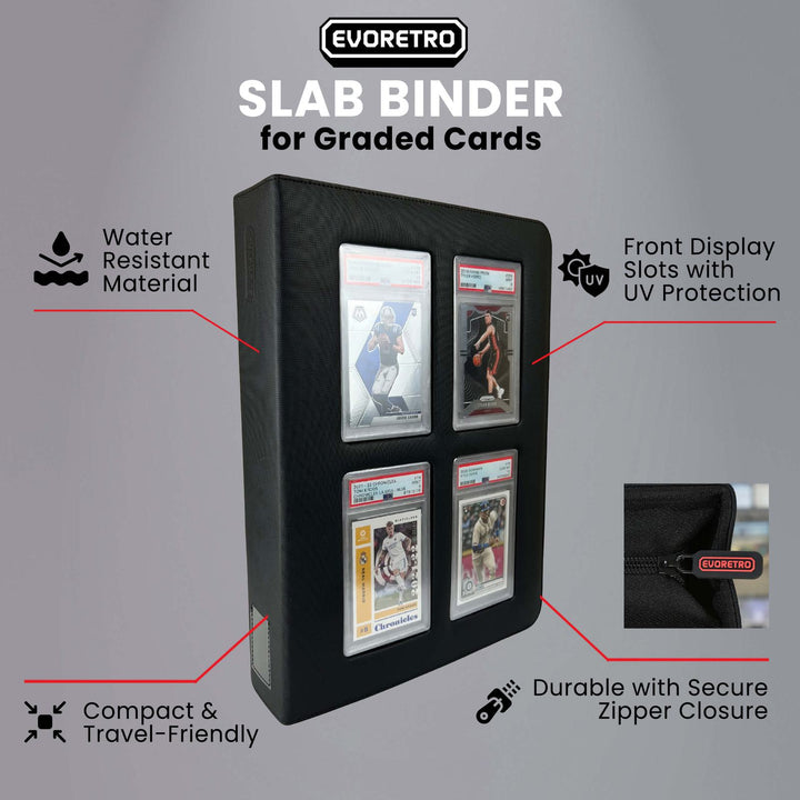 slab binder for graded cards