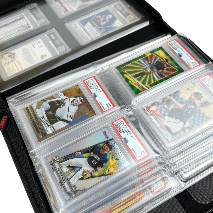 slab binder for graded cards